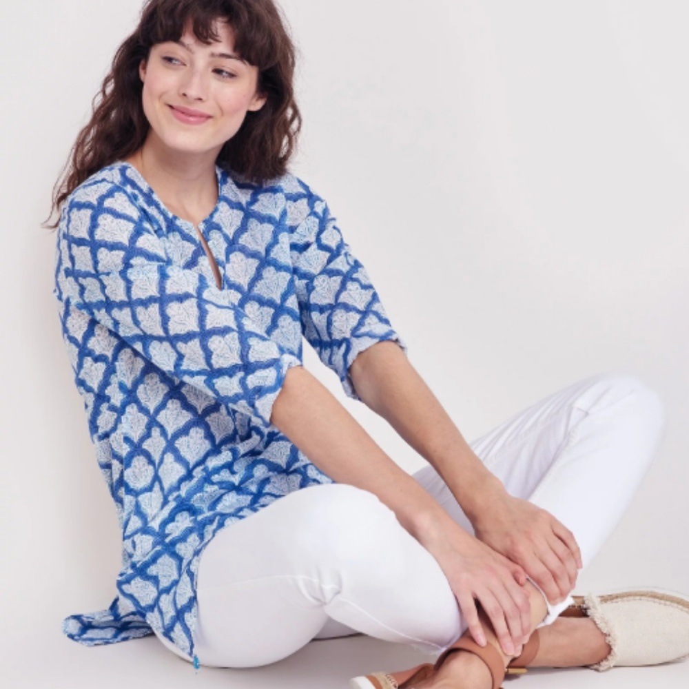 Roberta Roller Rabbit tunic swim coverup